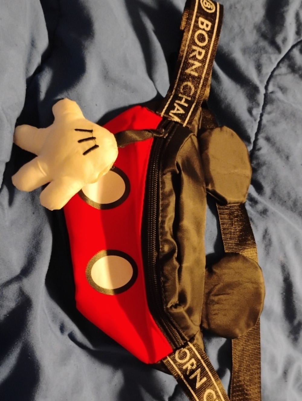 Disney Mickey Mouse Fanny Pack / Crossbody Belt Bag - Born Champs Streetwear